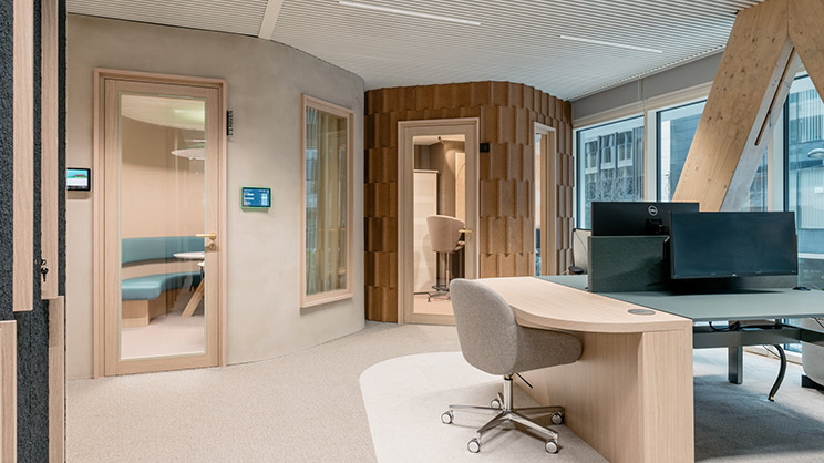 Interior of a office