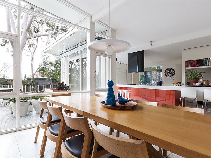 Scandinavian Open Dining and Kitchen Concept