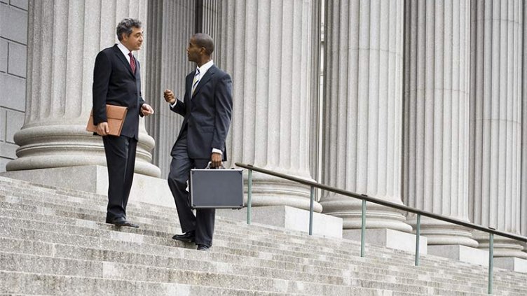 Businessmen shaking hands